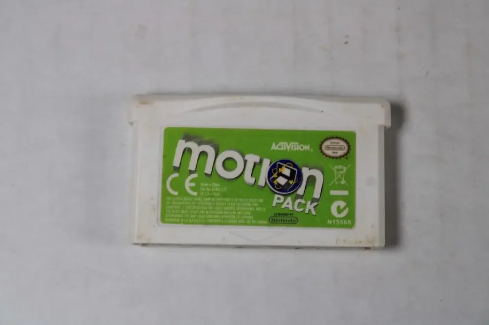 Activision Motion Pack Game Boy Advance GBA Game Cartridge Authentic
